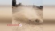 آخرالزمان در بوشهر / جوشیدن عجیب خاک در روستای هلیله !