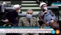 گاف عجیب وزیر پیشنهادی رئیسی در مجلس + فیلم