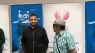 رضا عطاران و امیر جدیدی در اکران مردمی فیلم «روز صفر» در پردیس سینمایی لوتوس مال