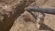 خوشحالی وصف نشدنی کودکان از رسیدن آب به روستا + فیلم