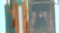 اراده یک دختر در معدن !
