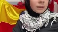 وداع دردناک نوه و خانواده شهید سیدحسن نصرالله با پیکر ایشان