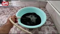 آب شرب سیاه در لوله‌های خانه
